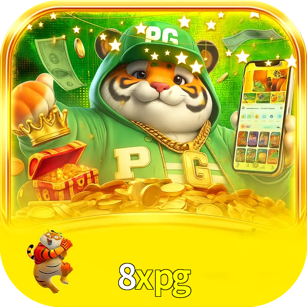Imagem promocional da 8xpg mostrando a plataforma e suas vantagens